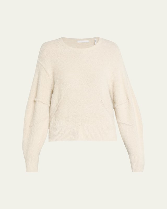 Apex Oversized Fuzzy Knit Sweater